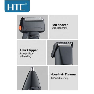 HTC AT-1088 Multi-Functional 3 In 1 Hair Trimmer