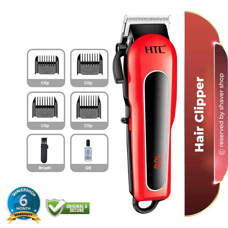 HTC CT-8089 Professional Electric Hair Clipper For Men Shaver Shop  Bangladesh