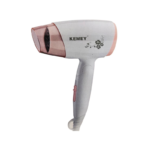 KEMEY KM-3365 Hot And Normal Air Foldable Hair Dryer