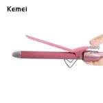 Kemei KM-219 Ceramic Styling Tools Professional Hair Curling Iron Hair Waver Electric Curling Iron Roller Curls Wand Hair