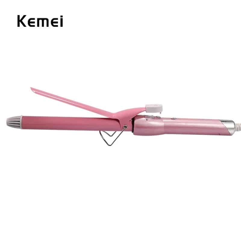 Kemei KM-219 Ceramic Styling Tools Professional Hair Curling Iron Hair Waver Electric Curling Iron Roller Curls Wand Hair
