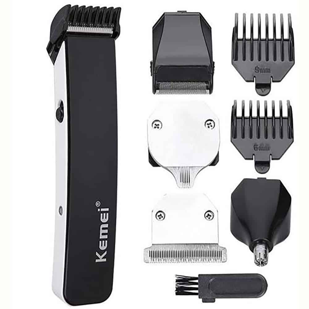 Kemei KM-3590 5 In 1 Multi-Function Hair Clipper And Trimmer
