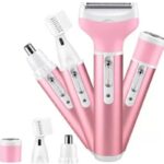 Kemei KM-6637 Multi Functional 4 In 1 Shaver For Women