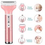 Kemei KM-6637 Multi Functional 4 In 1 Shaver For Women