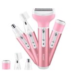 Kemei KM-6637 Multi Functional 4 In 1 Shaver For Women