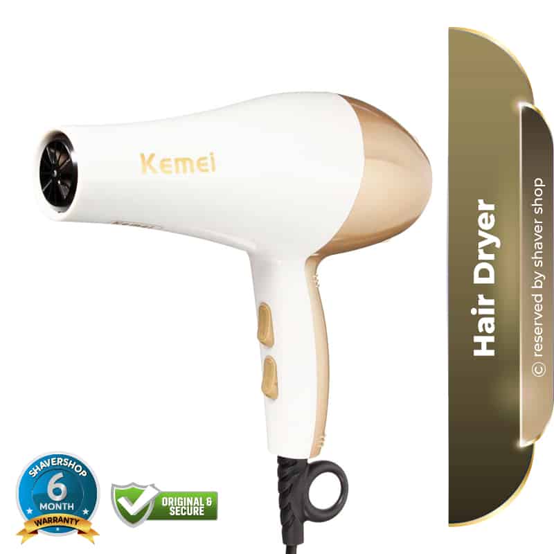 Kemei KM-810 Hair Dryer With Comb