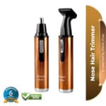Kemei KM-6629 2 in 1 Nose Hair Trimmer For Man
