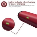 PHILIPS BT1235/15 Trimmer For Men (Maroon)