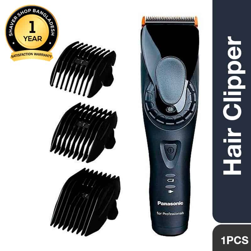 Panasonic ER-GP80 Rechargeable Professional Hair Clipper With Combs in Stand and Charging Stand (MADE IN JAPAN)