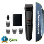 Philips MG3710/65 Multiroom 9-in-1 Face, Hair, and body Trimmer Series 3000 for Men