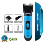 SSB SB1000 Beard Trimmer For Men - Blue & Amp Black