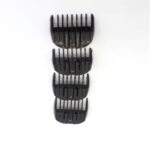Universal Hair Trimmer Comb Attachment Guard Guides Clip Snap On All Hair Clipper Blade (Black)