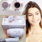 KEMEY KM-3365 Hot And Normal Air Foldable Hair Dryer