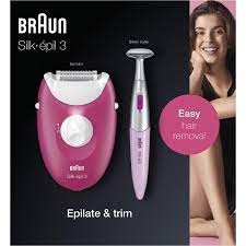 Braun Silk-Epil 3 SE3-420 Epilator Bikini Trimmer For Women