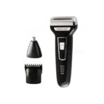 Kemei KM-6558 3 In 1 Electric Shaver & Beard Trimmer