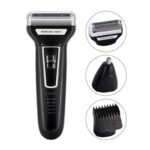 Kemei KM-6558 3 In 1 Electric Shaver & Beard Trimmer