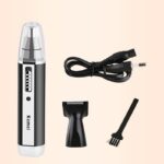 Kemei KM-6632 2 In 1 Rechargeable Nose Hair Trimmer