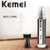 Kemei KM-6632 2 In 1 Rechargeable Nose Hair Trimmer