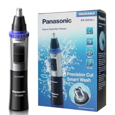 Panasonic ER-GN30K Nose and Facial Hair Trimmer for Men