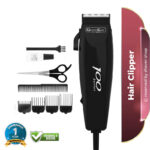 Wahl GroomEase 100 Series Corded Hair Clipper 10 Piece Kit for Men