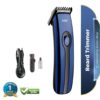 HTC AT-209 Rechargeable Cordless Beard Trimmer for Men ( Blue )