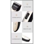 PRITECH PR-1498 Rechargeable Professional Corded and Cordless Hair Clipper Trimmer