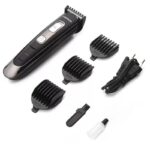 PRITECH PR-2144 Professional USB Rechargeable Cordless Hair Trimmer for Men (Black)