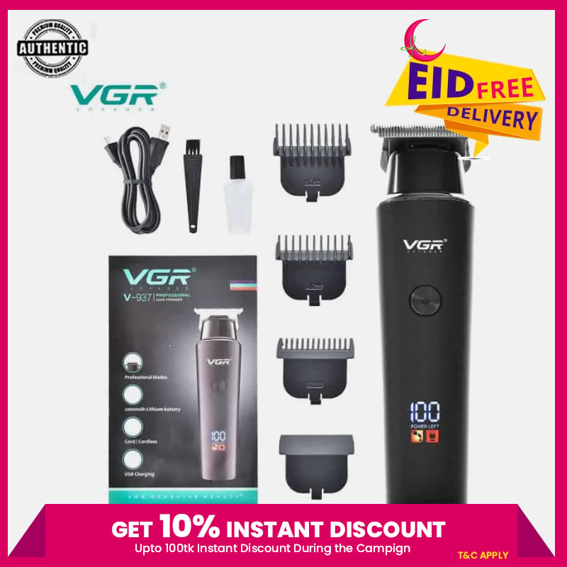 VGR V-937 Professional Rechargeable Electric Hair Trimmer