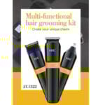 HTC AT-1322 Beard Trimmer Grooming Set