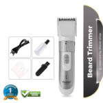 Kemei KM-9020 Beard Trimmer For Men– Gold (Shaver Shop Bangladesh)