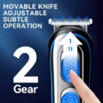 Kemei KM-319 USB Rechargeable Hair & amp, Beard Clipper for Men