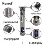 Kemei KM-700H Rechargeable Hair Clipper and Beard Trimmer for Men