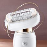 Braun SES 9010 3D,Braun Silk-epil 9 Flex Set - Epilator Flexible Head +5 extras & Pouch, White