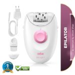Braun Silk-Epil1-1370 Legs and Body Epilator for Women