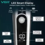 VGR V-107 Professional 11 in1 Grooming Kit Fully Waterproof Trimmer