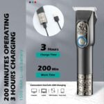 VGR V-963 Professional Rechargeable Cordless Beard Hair Trimmer