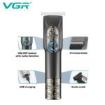 VGR V-963 Professional Rechargeable Cordless Beard Hair Trimmer
