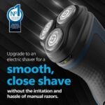 Philips S1151/03 Wet & Dry Electric Shaver 1000 Series for Men