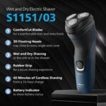 Philips S1151/03 Wet & Dry Electric Shaver 1000 Series for Men