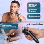 VGR V-075 Limited Edition Hair Trimmer For Men, Black