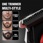 VGR V-987 Professional Hair Trimmer-Red
