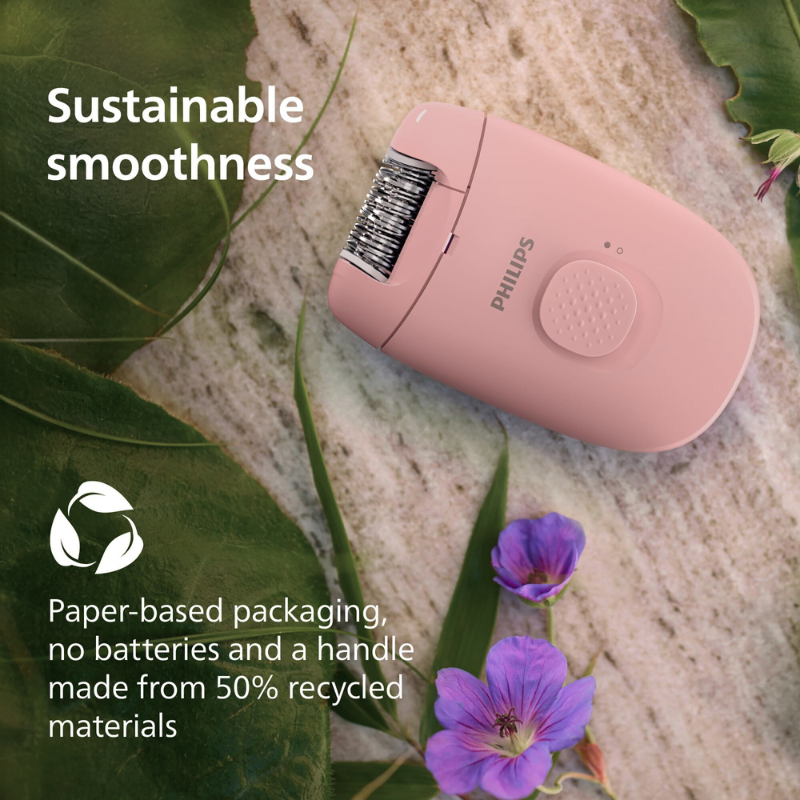 Philips BRE229/00 Corded Compact Epilator For Women