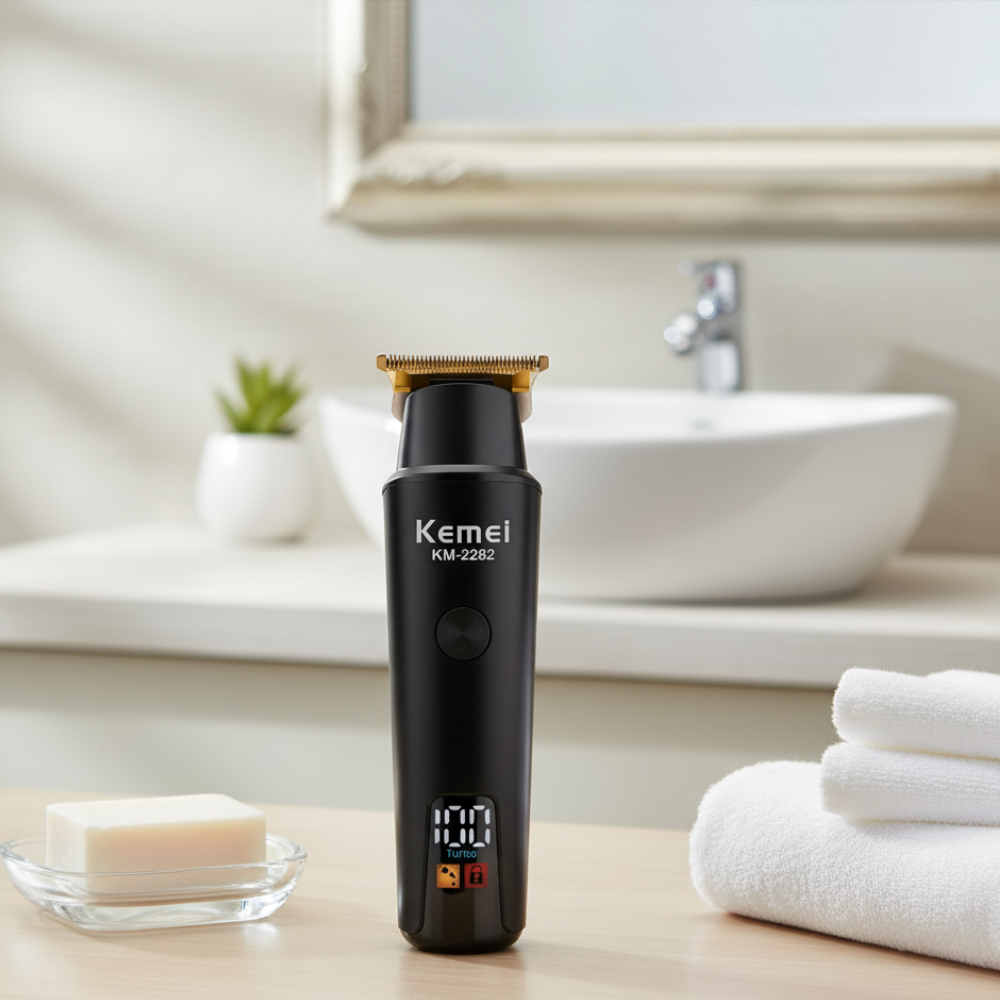 Kemei KM-2282 Professional Rechargeable Hair & Beard Trimmer