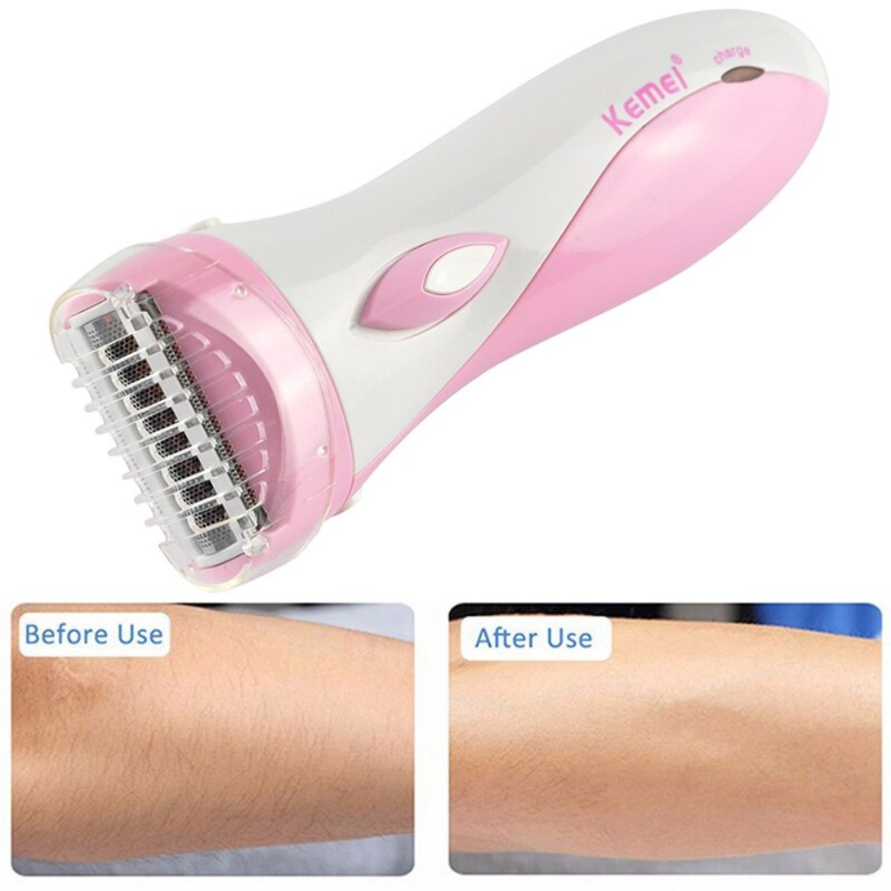 Kemei KM-3018 Rechargeable Ladies Shaver