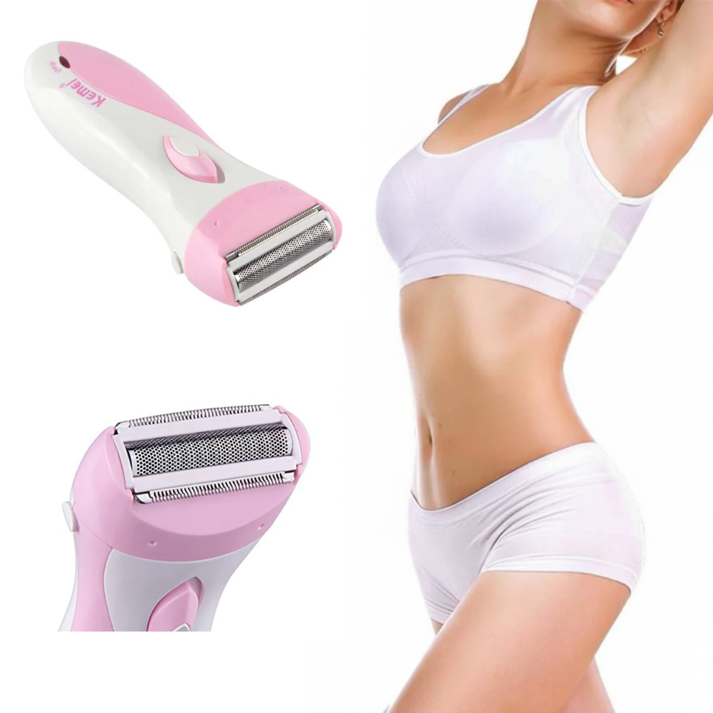 Kemei KM-3018 Rechargeable Ladies Shaver