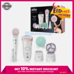 Braun Beauty Set 9 9-985BS Deluxe 7-in-1 Cordless Wet & Dry Epilator