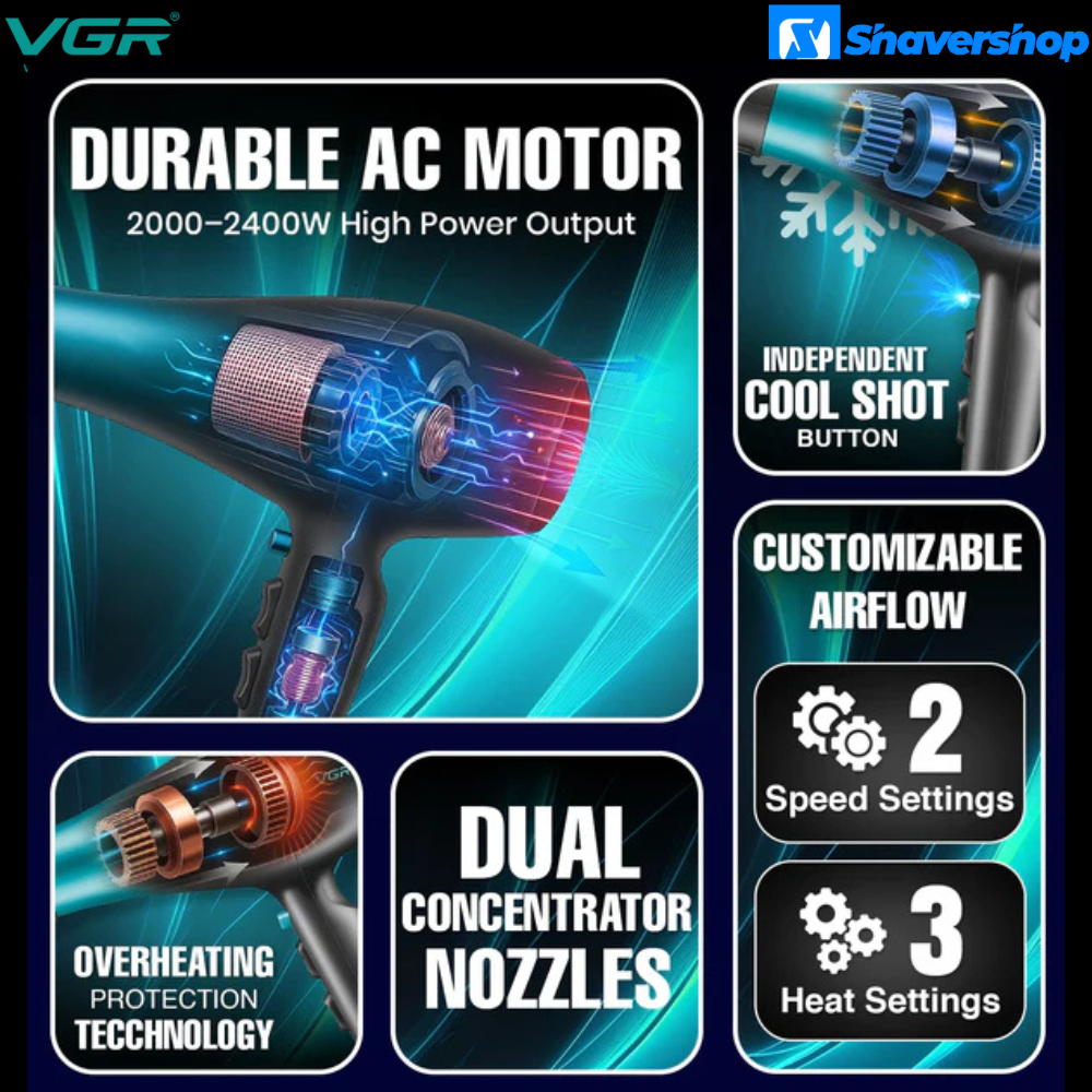 VGR V-455 Professional Hair Dryer