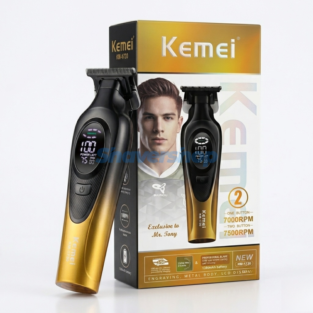 Kemei KM-1730 Rechargeable Beard & Hair Clipper