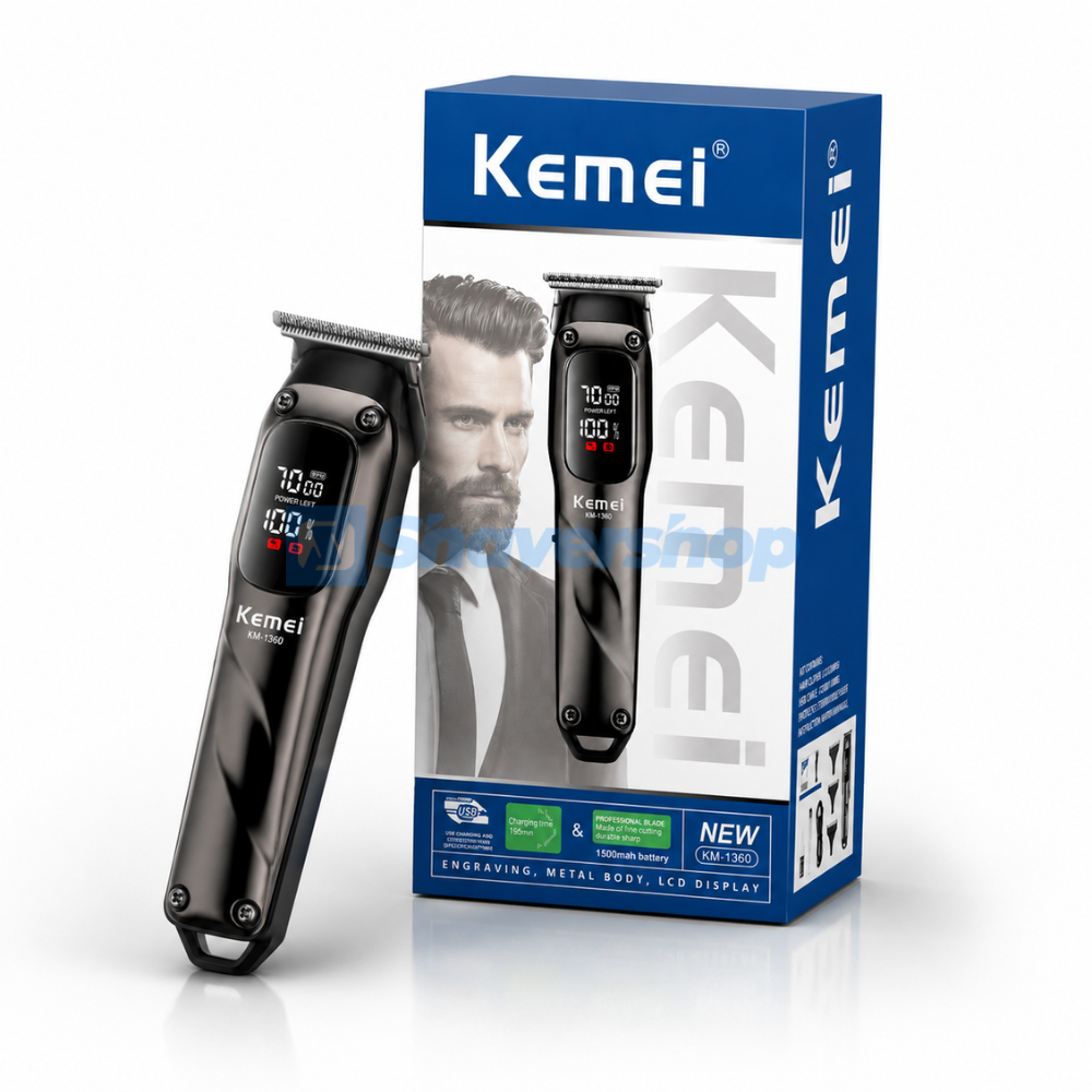 Kemei KM-1360 Professional Hair & Beard Trimmer