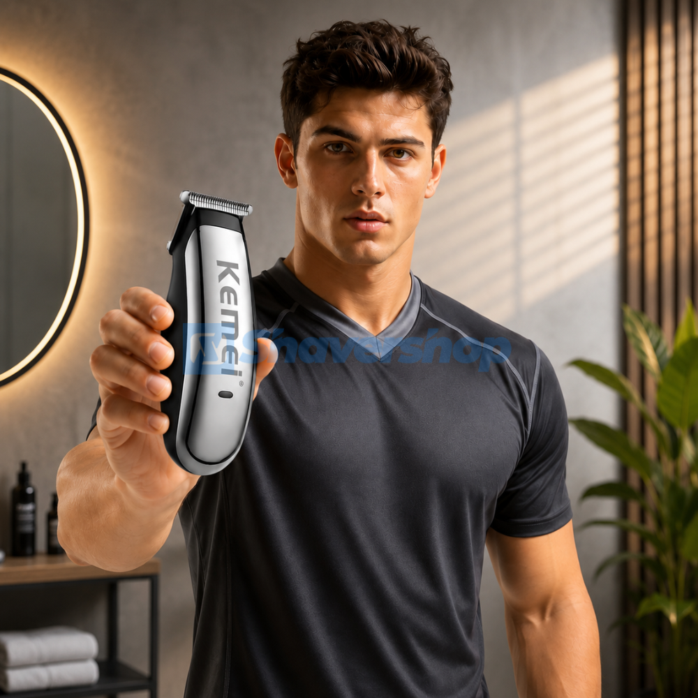 Kemei KM-666C Professional Hair and Beard Trimmer